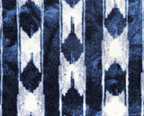 2' X 3' Shades of Blue Abstract Stripes Washable Floor Mat - Homeroots - Flyclothing LLC