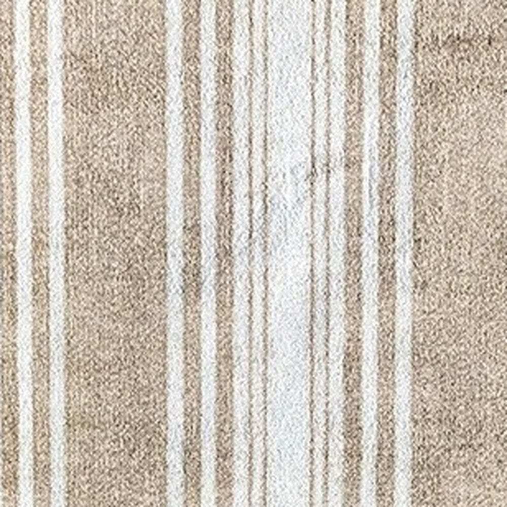2' X 6' Sandy Shores Regatta Stripe Washable Runner Rug - Homeroots - Flyclothing LLC