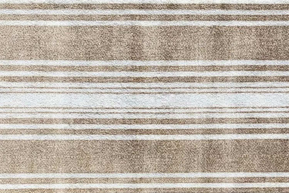 2' X 6' Sandy Shores Regatta Stripe Washable Runner Rug - Homeroots - Flyclothing LLC