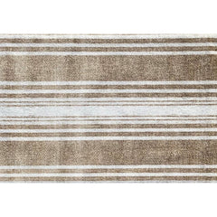 2' X 3' Sandy Shores Regatta Stripe Washable Floor Mat - Homeroots