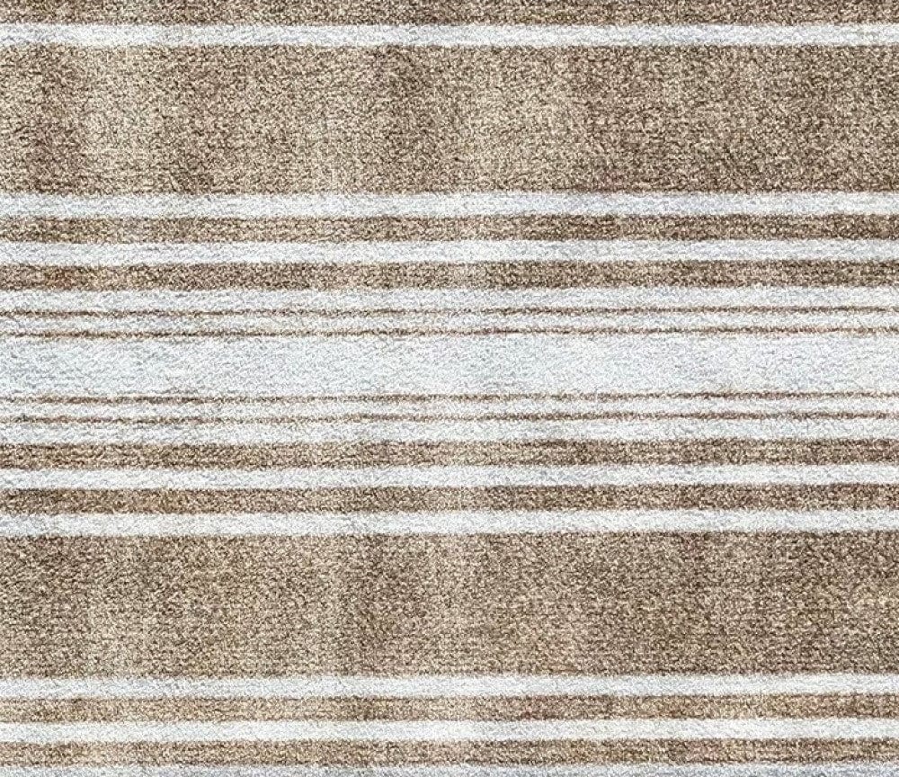 2' X 3' Sandy Shores Regatta Stripe Washable Floor Mat - Homeroots