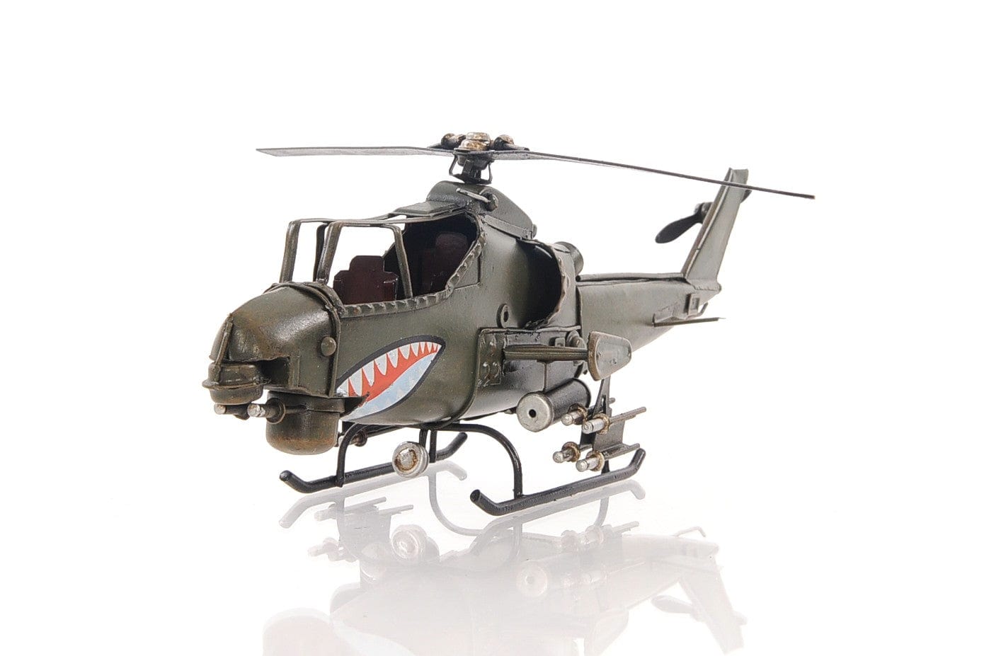 Ah-1G Cobra Helicopter Sculpture - Homeroots