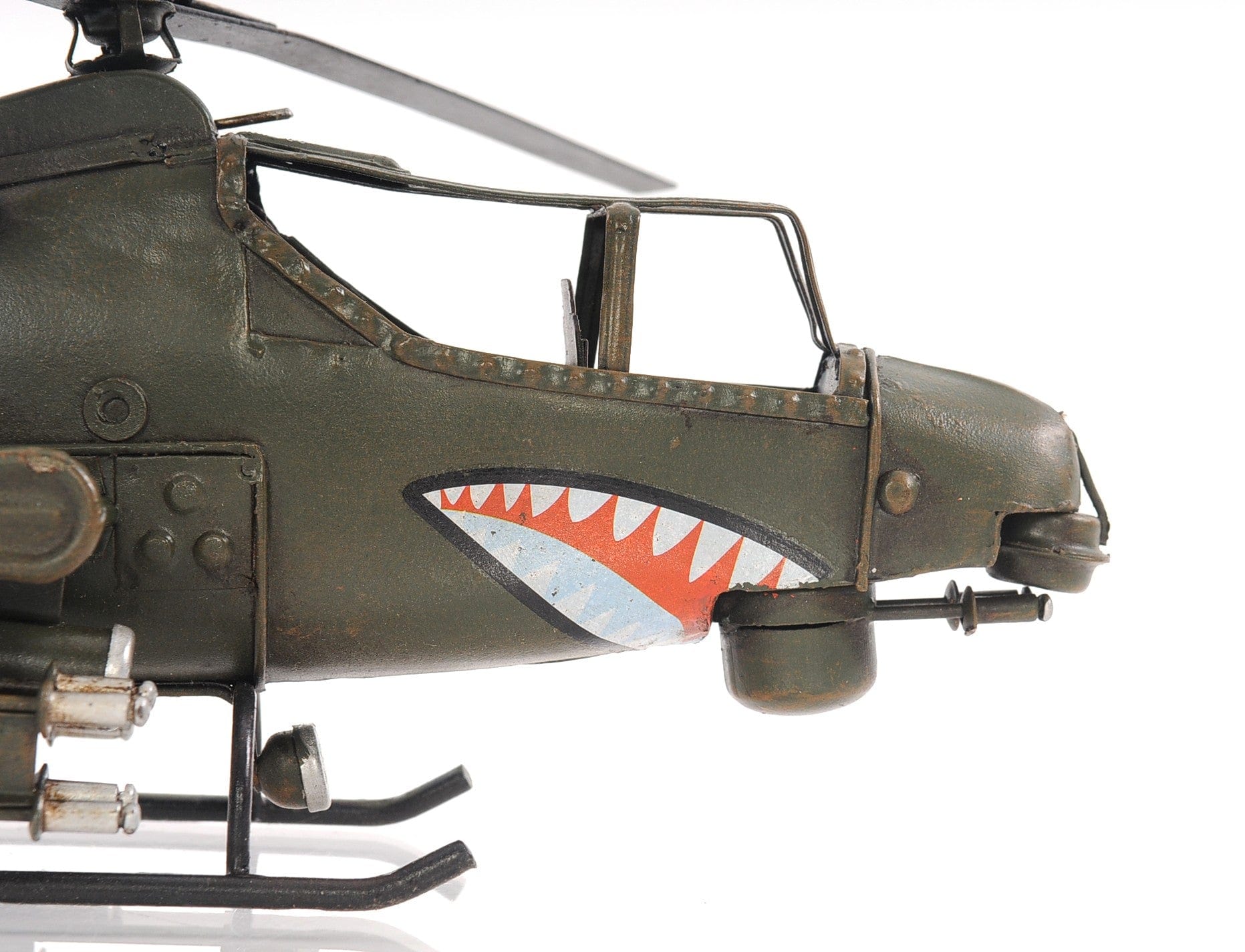 Ah-1G Cobra Helicopter Sculpture - Homeroots
