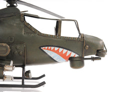 Ah-1G Cobra Helicopter Sculpture - Homeroots
