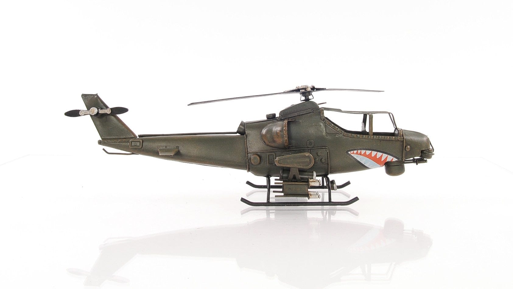 Ah-1G Cobra Helicopter Sculpture - Homeroots