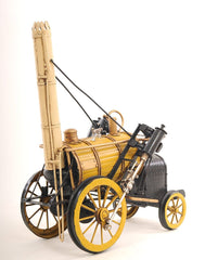 c1829 Yellow Rocket Steam Engine Model Sculpture - Homeroots