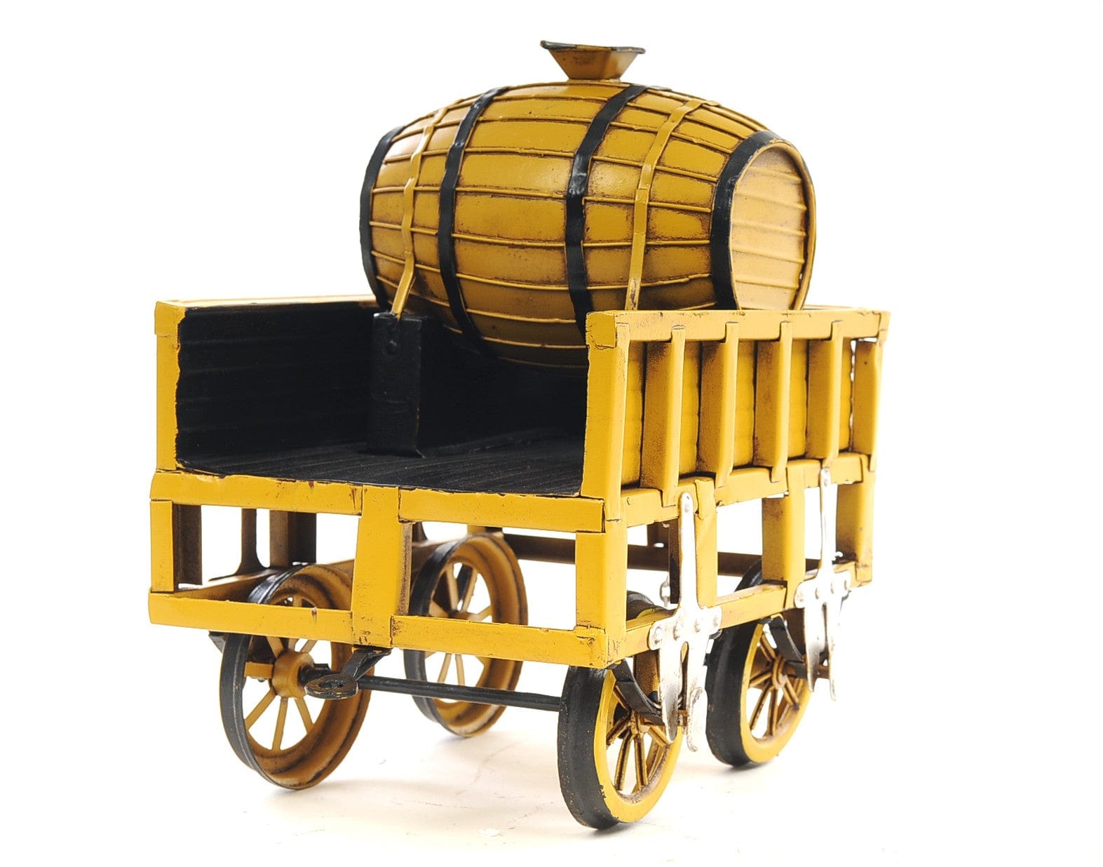 c1829 Yellow Rocket Steam Engine Model Sculpture - Homeroots
