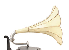 c1911 HMV Gramophone Built to Scale Model Sculpture - Homeroots