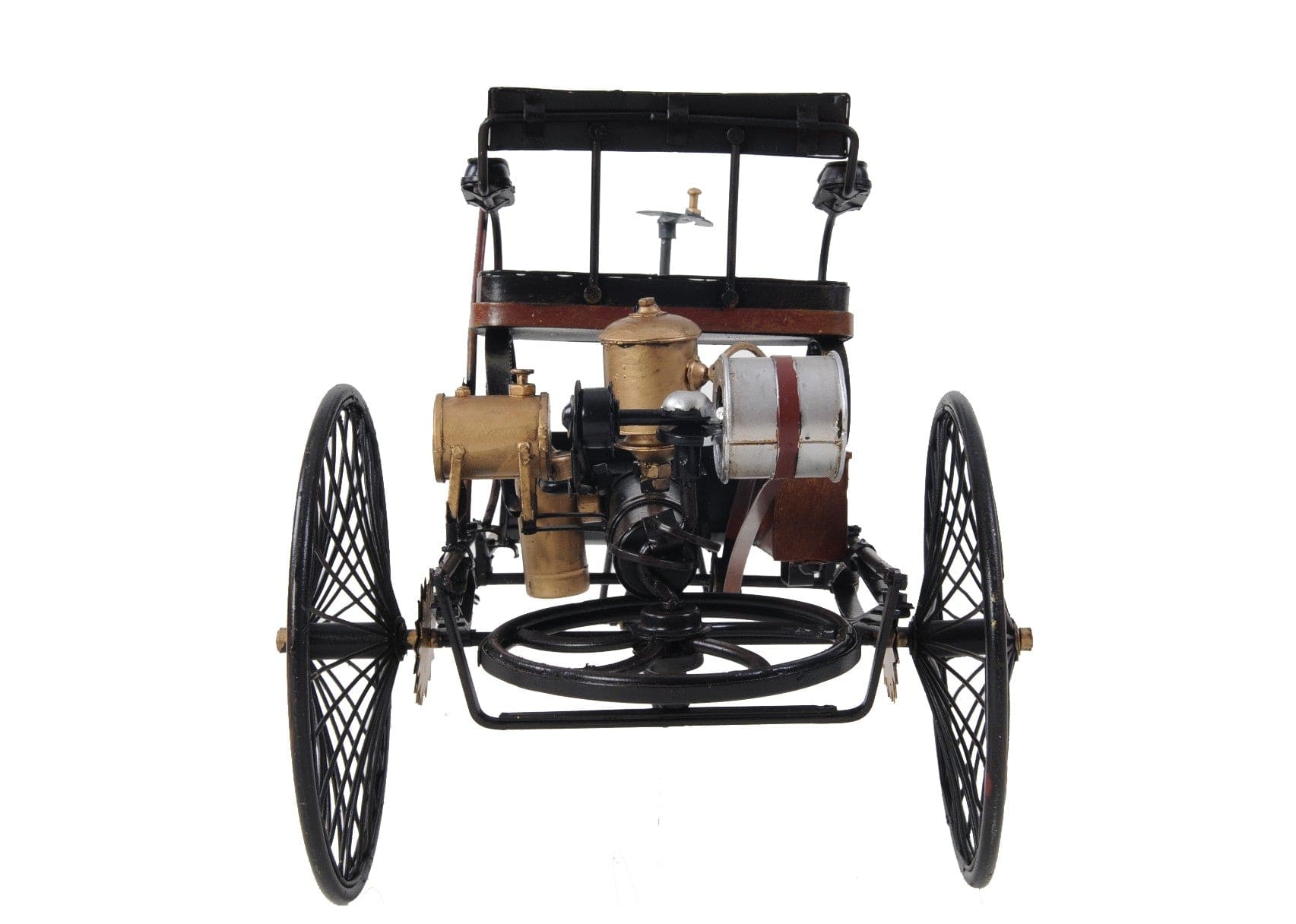 c1886 Three Wheeled Mercedes Benz Motor Car Sculpture - Homeroots