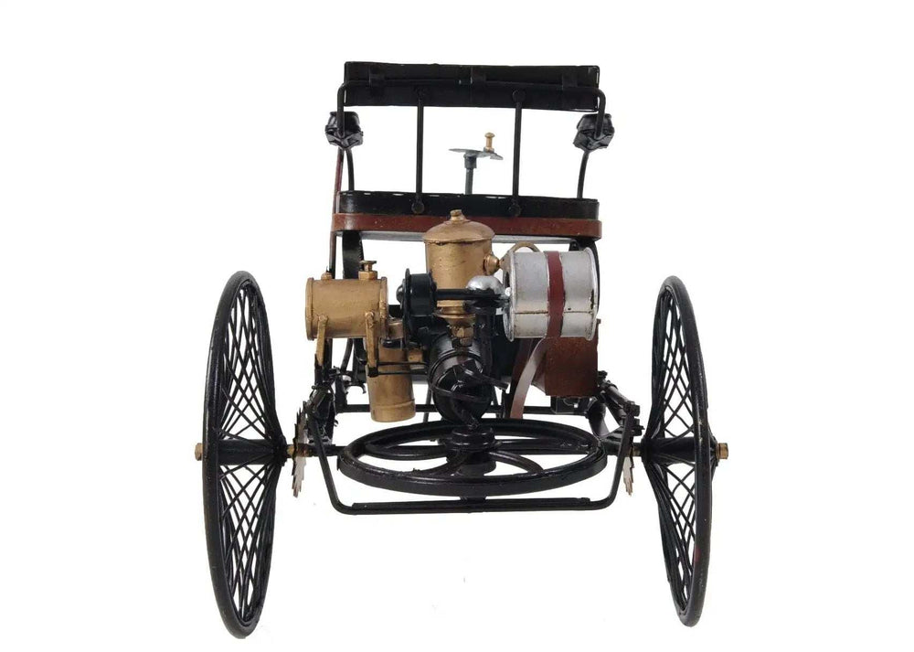 c1886 Three Wheeled Mercedes Benz Motor Car Sculpture - Homeroots - Flyclothing LLC