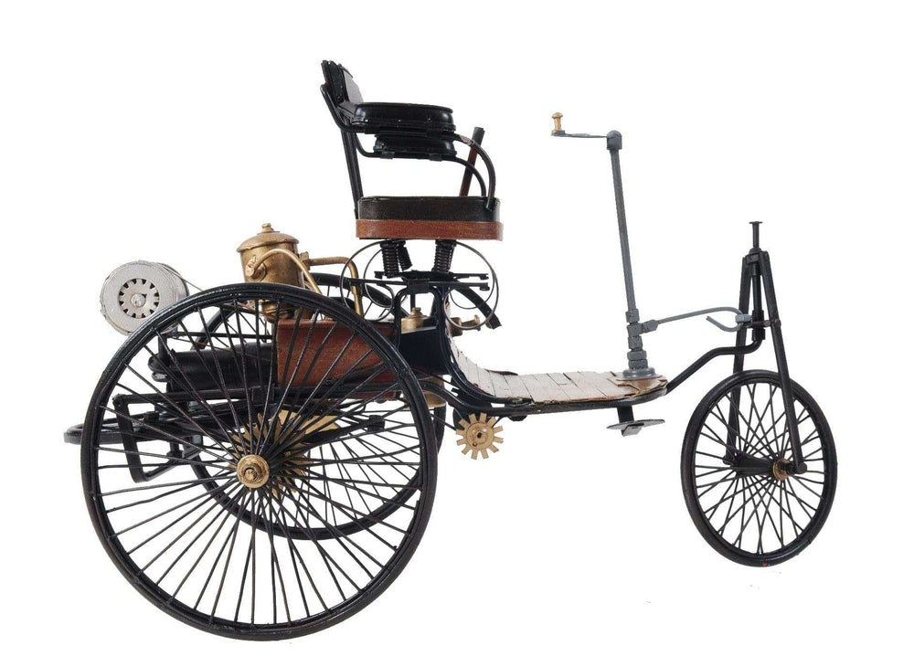 c1886 Three Wheeled Mercedes Benz Motor Car Sculpture - Homeroots - Flyclothing LLC