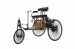 c1886 Three Wheeled Mercedes Benz Motor Car Sculpture - Homeroots