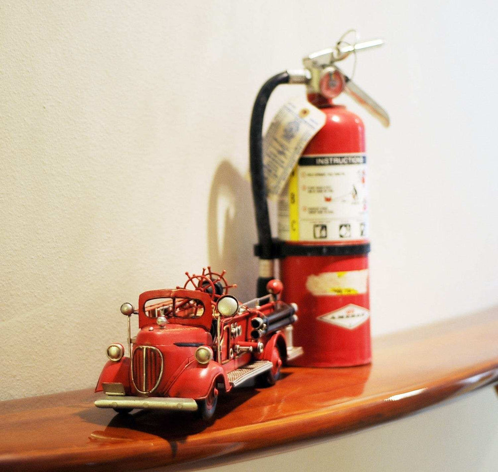 c1938 Ford Red Fire Engine Sculpture - Homeroots - Flyclothing LLC
