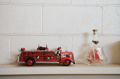 c1938 Ford Red Fire Engine Sculpture - Homeroots