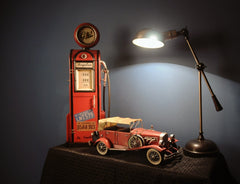 c1933 Vintage Red Duesenberg Model J Sculpture - Homeroots