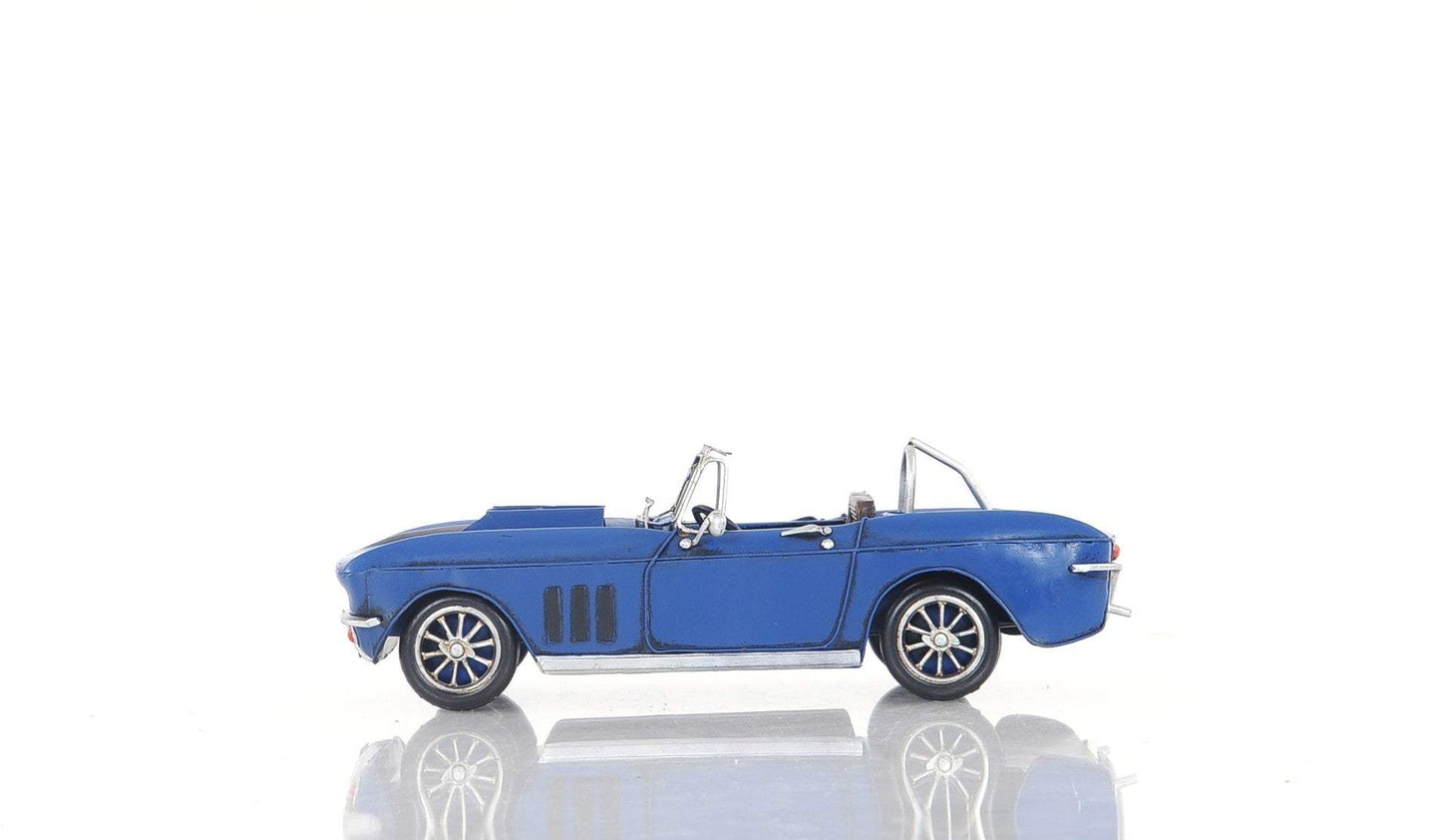 Blue Corvette Stingray Sculpture - Homeroots - Flyclothing LLC