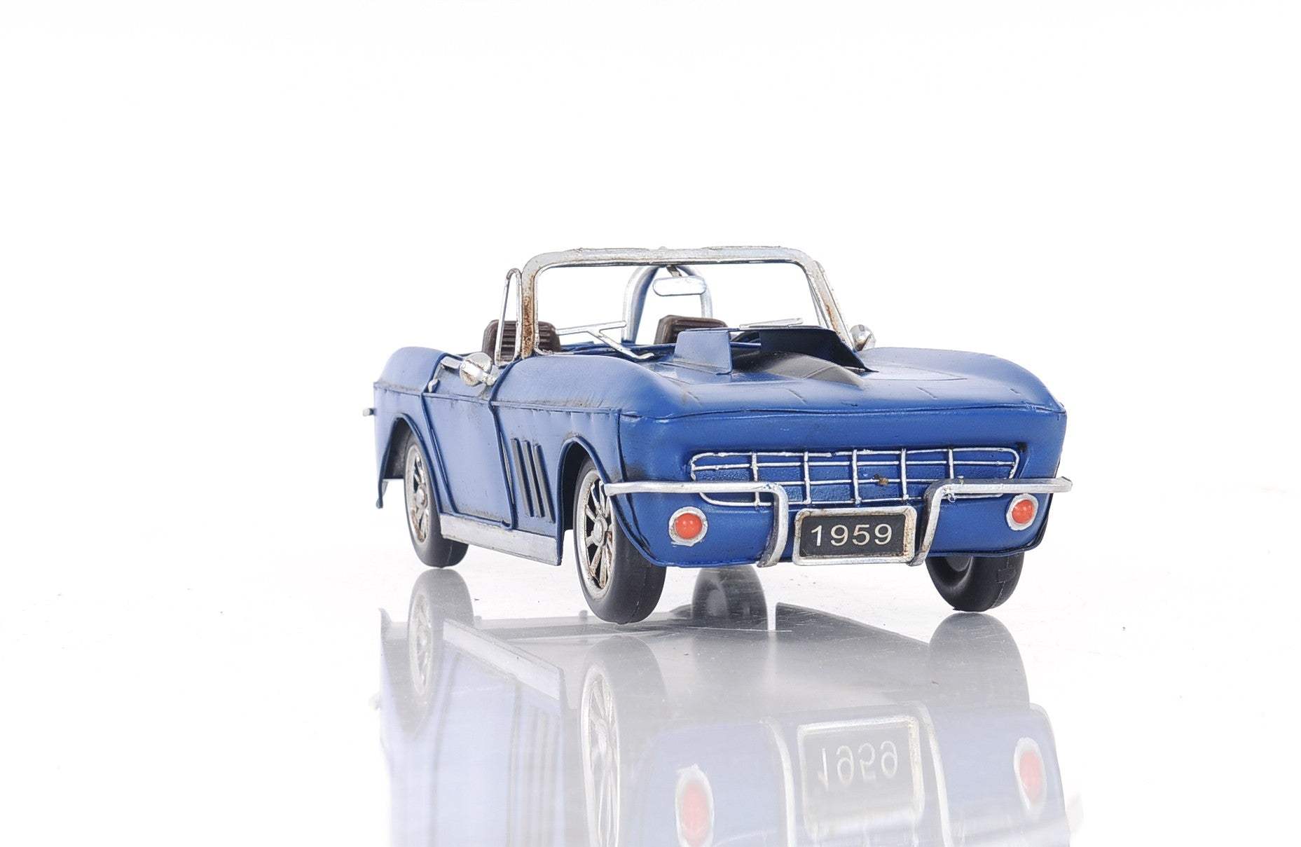 Blue Corvette Stingray Sculpture - Homeroots - Flyclothing LLC