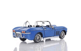 Blue Corvette Stingray Sculpture - Homeroots - Flyclothing LLC
