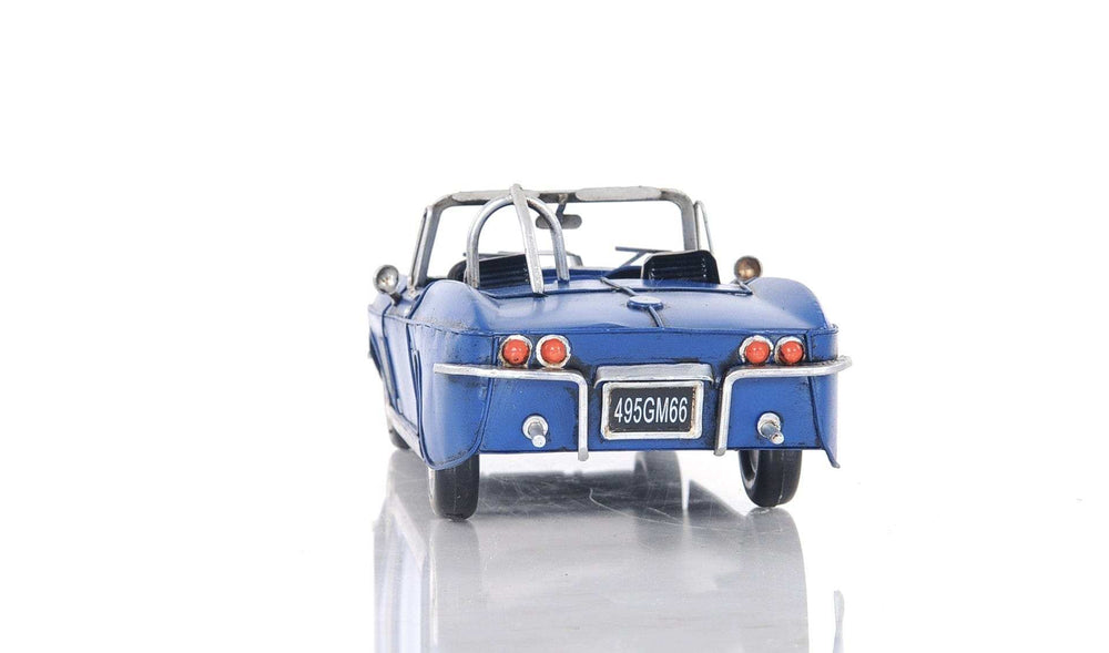 Blue Corvette Stingray Sculpture - Homeroots - Flyclothing LLC