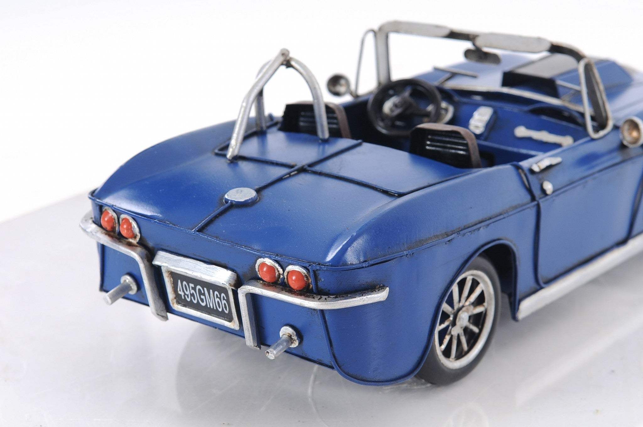 Blue Corvette Stingray Sculpture - Homeroots - Flyclothing LLC