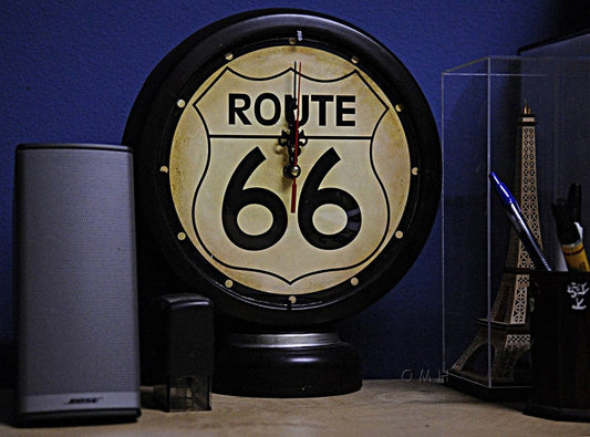 Route 66 Clock - Homeroots