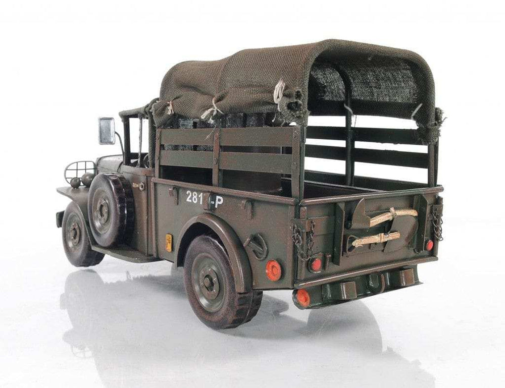 c1951 Dodge M42 Command Truck Sculpture - Homeroots - Flyclothing LLC