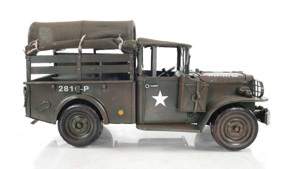 c1951 Dodge M42 Command Truck Sculpture - Homeroots - Flyclothing LLC