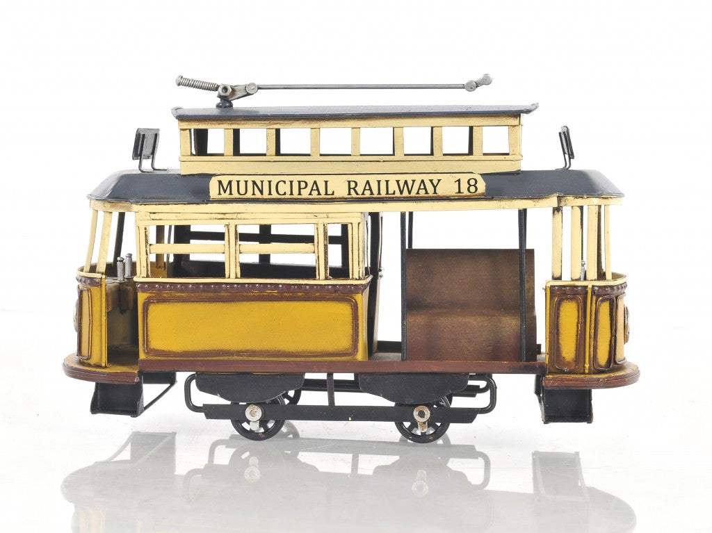 Railway Cable Car Sculpture - Homeroots - Flyclothing LLC