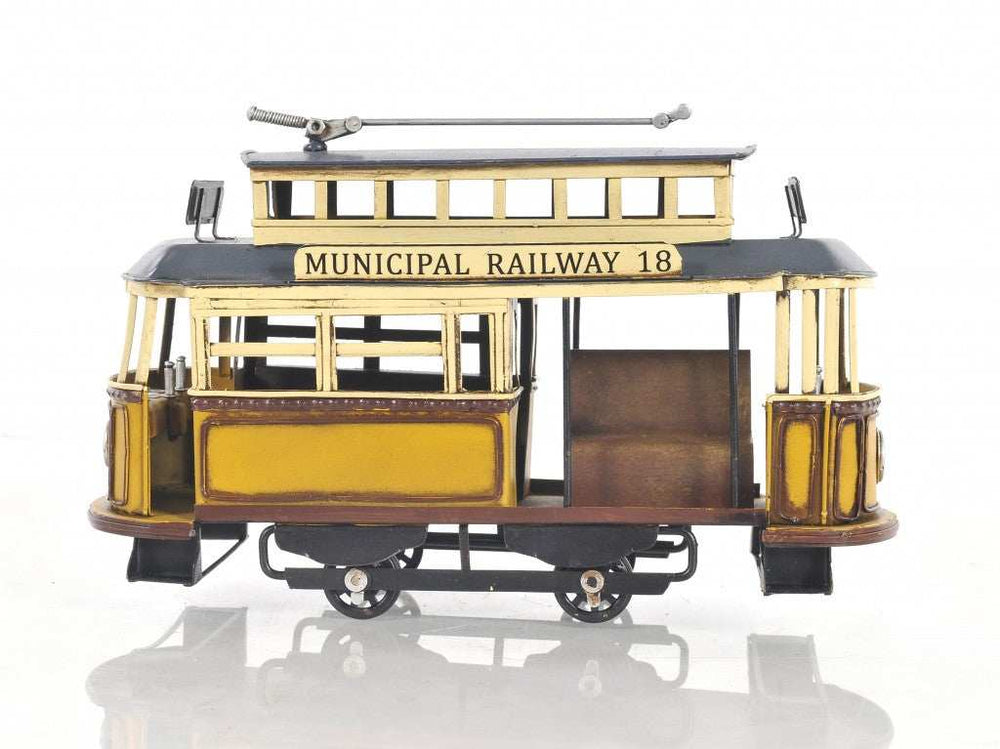 Railway Cable Car Sculpture - Homeroots - Flyclothing LLC