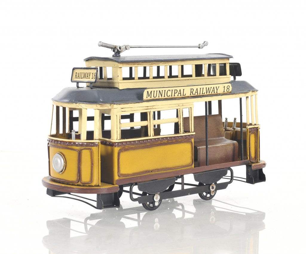 Railway Cable Car Sculpture - Homeroots - Flyclothing LLC