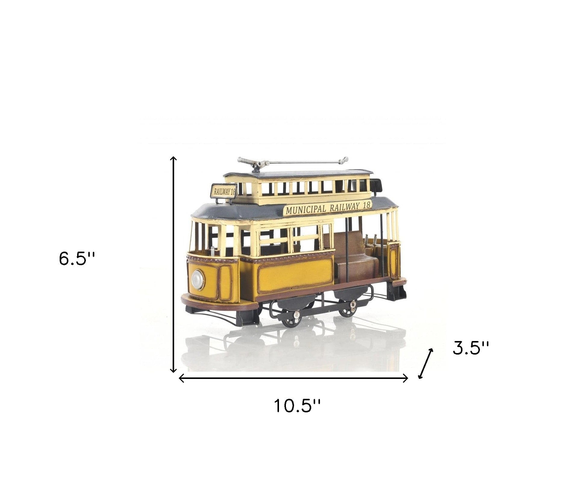 Railway Cable Car Sculpture - Homeroots