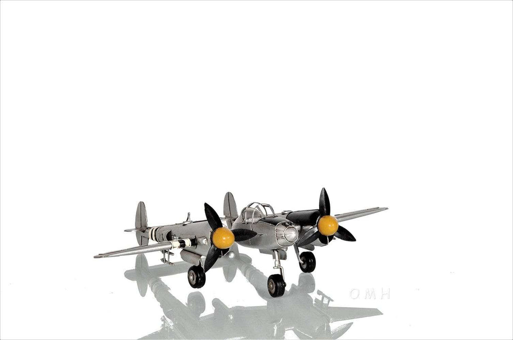 c1941 Lockheed P-38 Lightning Fighter Sculpture - Homeroots - Flyclothing LLC