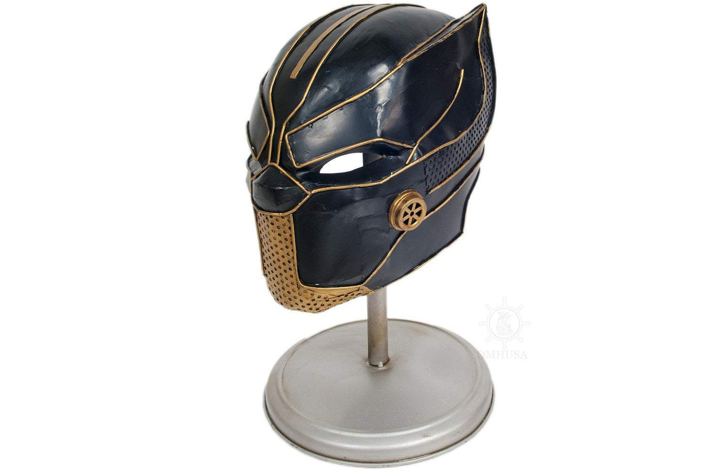 Black Panther Helmet Sculpture - Homeroots - Flyclothing LLC