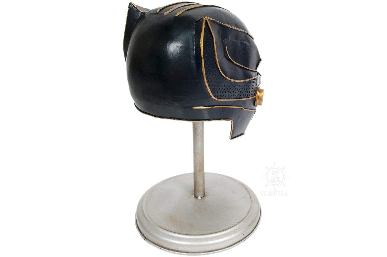 Black Panther Helmet Sculpture - Homeroots - Flyclothing LLC