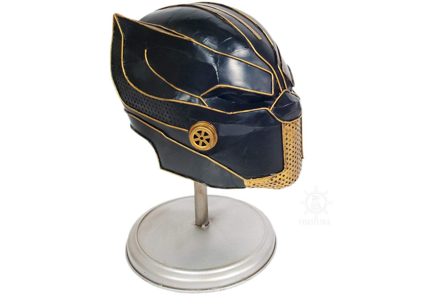 Black Panther Helmet Sculpture - Homeroots - Flyclothing LLC