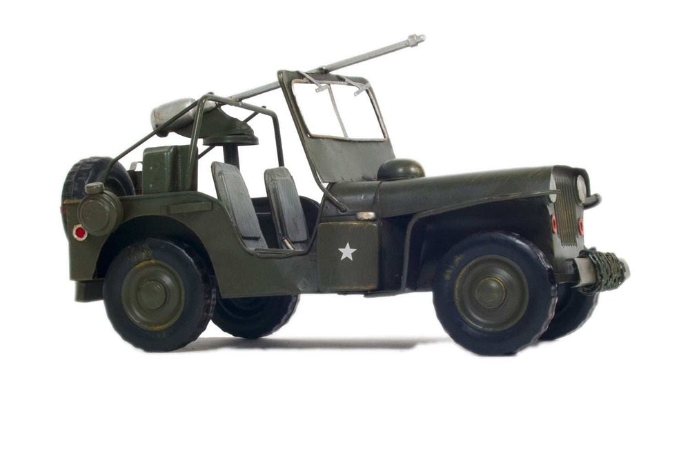 c1941 Green Willys MB Overland Jeep - Homeroots - Flyclothing LLC