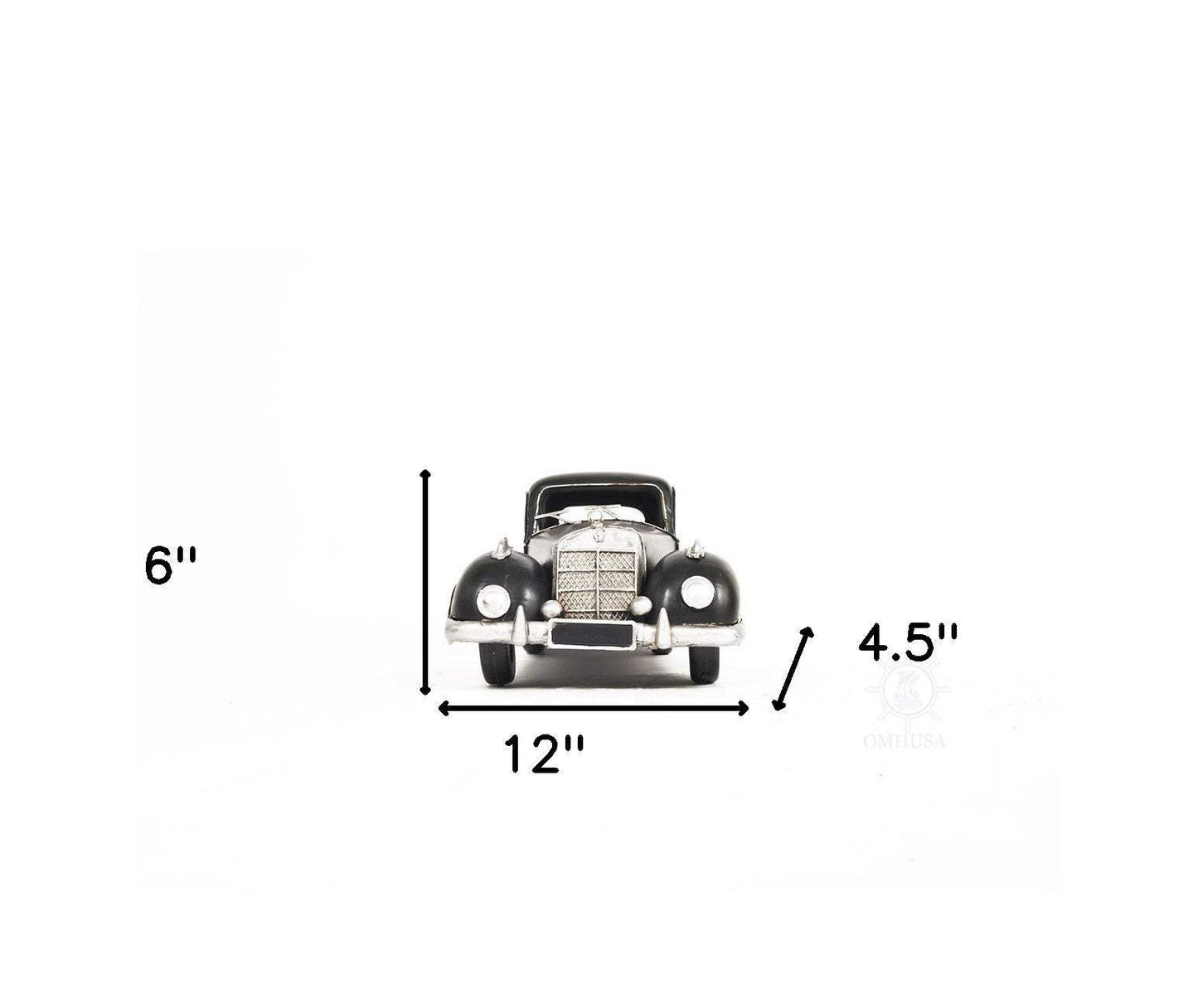 c1937 Plymouth P4 Deluxe Black Sculpture - Homeroots - Flyclothing LLC