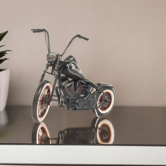 Hardcore 67 Chopper Decorative Motorcycle Sculpture - Homeroots