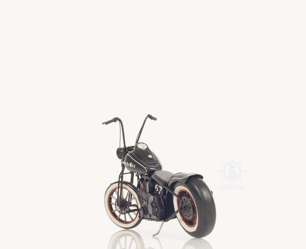 Hardcore 67 Chopper Decorative Motorcycle Sculpture - Homeroots - Flyclothing LLC