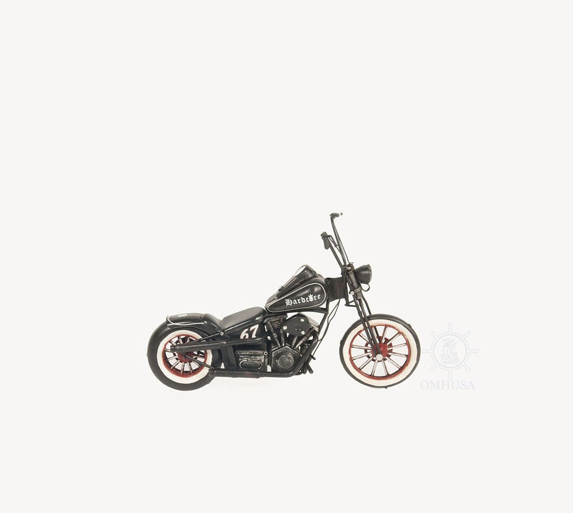 Hardcore 67 Chopper Decorative Motorcycle Sculpture - Homeroots
