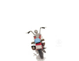 Red Harley Davidson Motorcycle Sculpture - Homeroots - Flyclothing LLC