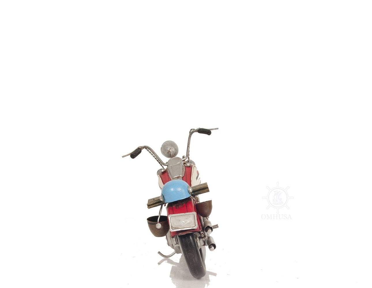 Red Harley Davidson Motorcycle Sculpture - Homeroots - Flyclothing LLC