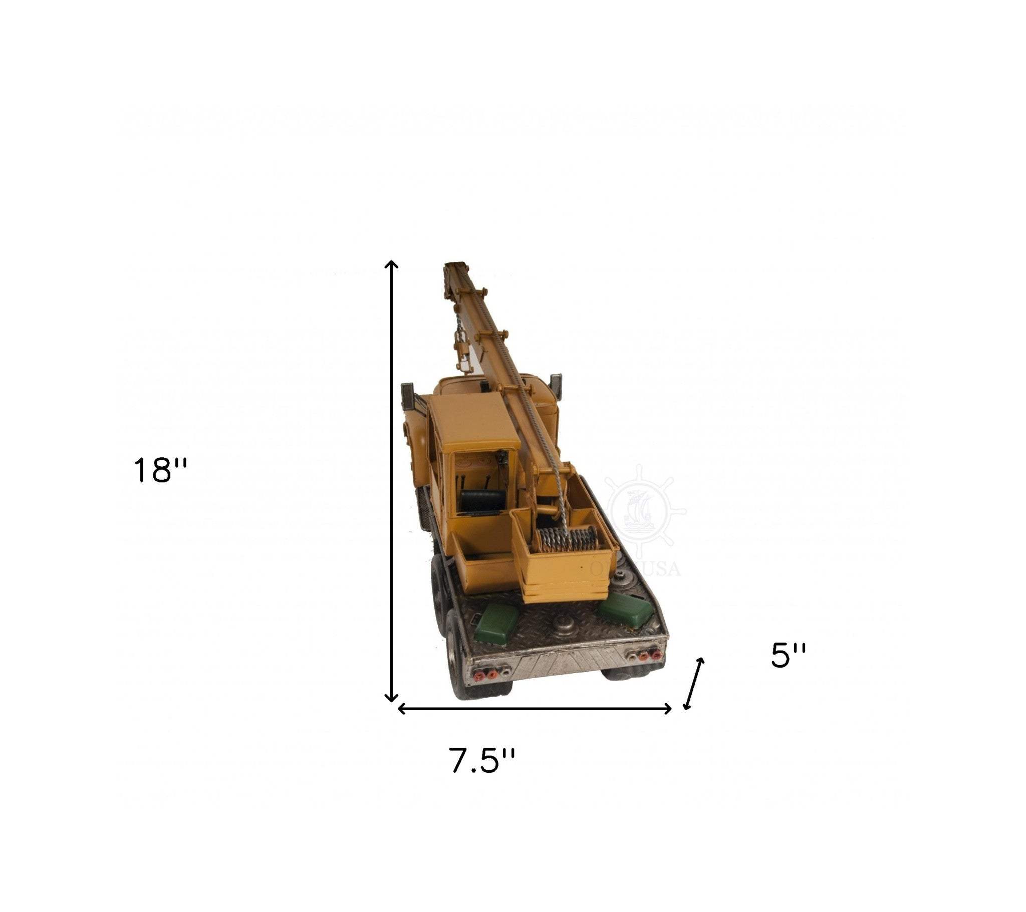 Crane Truck Sculpture - Homeroots - Flyclothing LLC