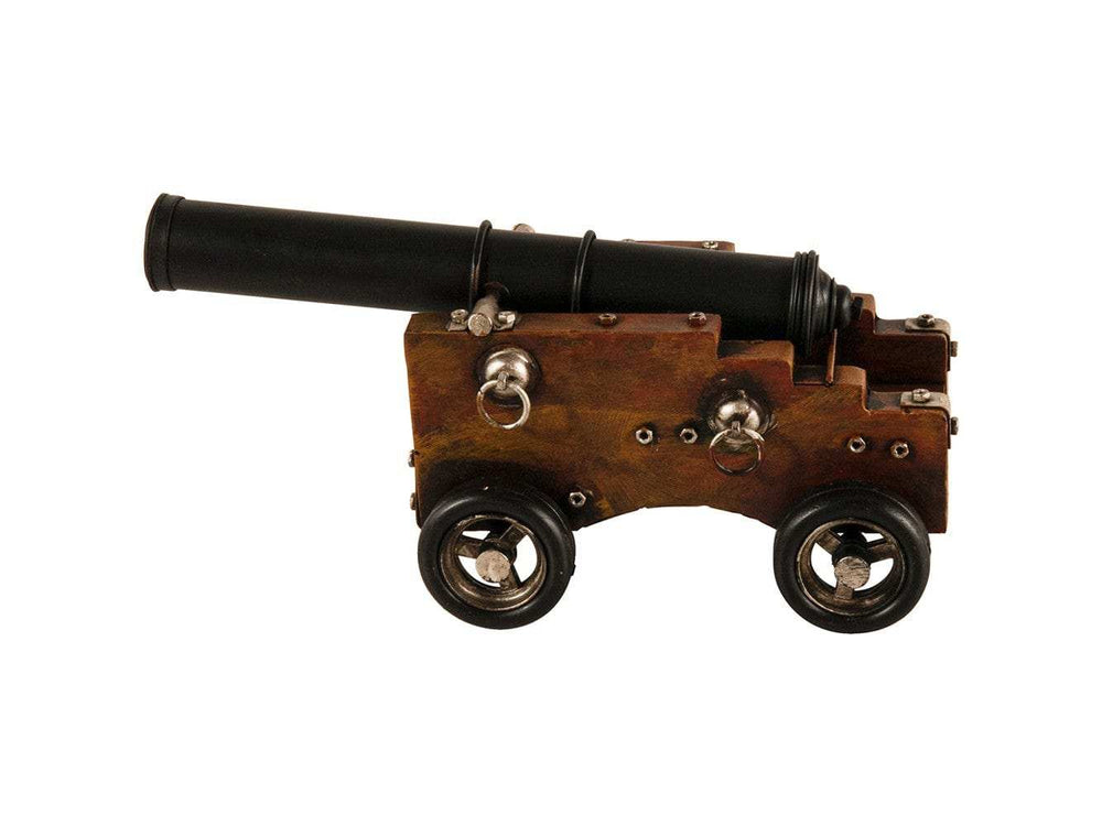 Warship Canon Sculpture - Homeroots - Flyclothing LLC