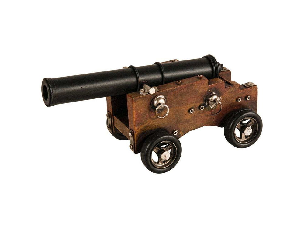 Warship Canon Sculpture - Homeroots - Flyclothing LLC