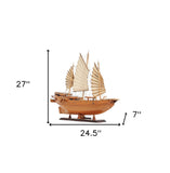 Chinese Junk Ship Model - Homeroots - Flyclothing LLC