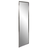 Brushed Titanium Rectangular Full Length Wall Mirror - Homeroots