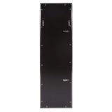 Brushed Titanium Rectangular Full Length Wall Mirror - Homeroots
