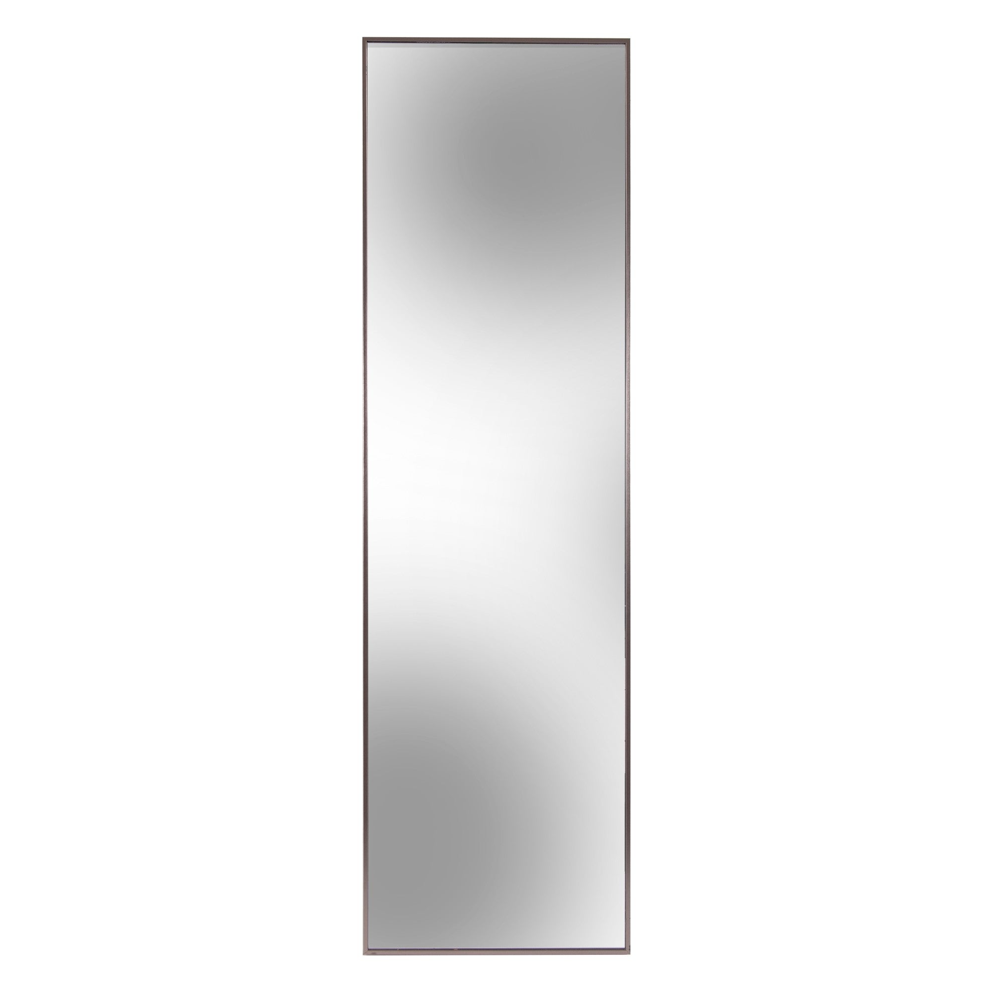 Sleek Brushed Brass Rectangular Full Length Standing Mirror - Homeroots