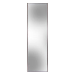 Sleek Brushed Brass Rectangular Full Length Standing Mirror - Homeroots